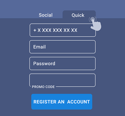 Quick registration method